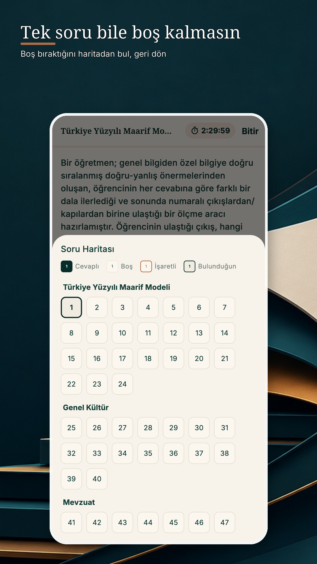 EKYS 2027 kişisel ilerleme haritası telefon görünümü